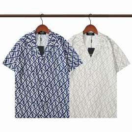 Picture of Fendi Shirts Short _SKUFendiM-3XLystQ24028321
